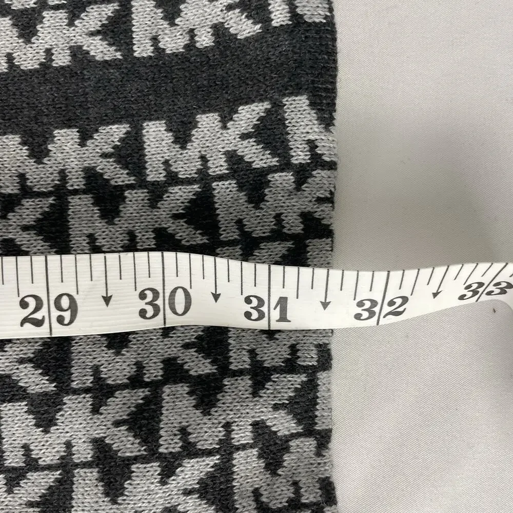 Michael by Michael Kors MK infinity scarf dark gray